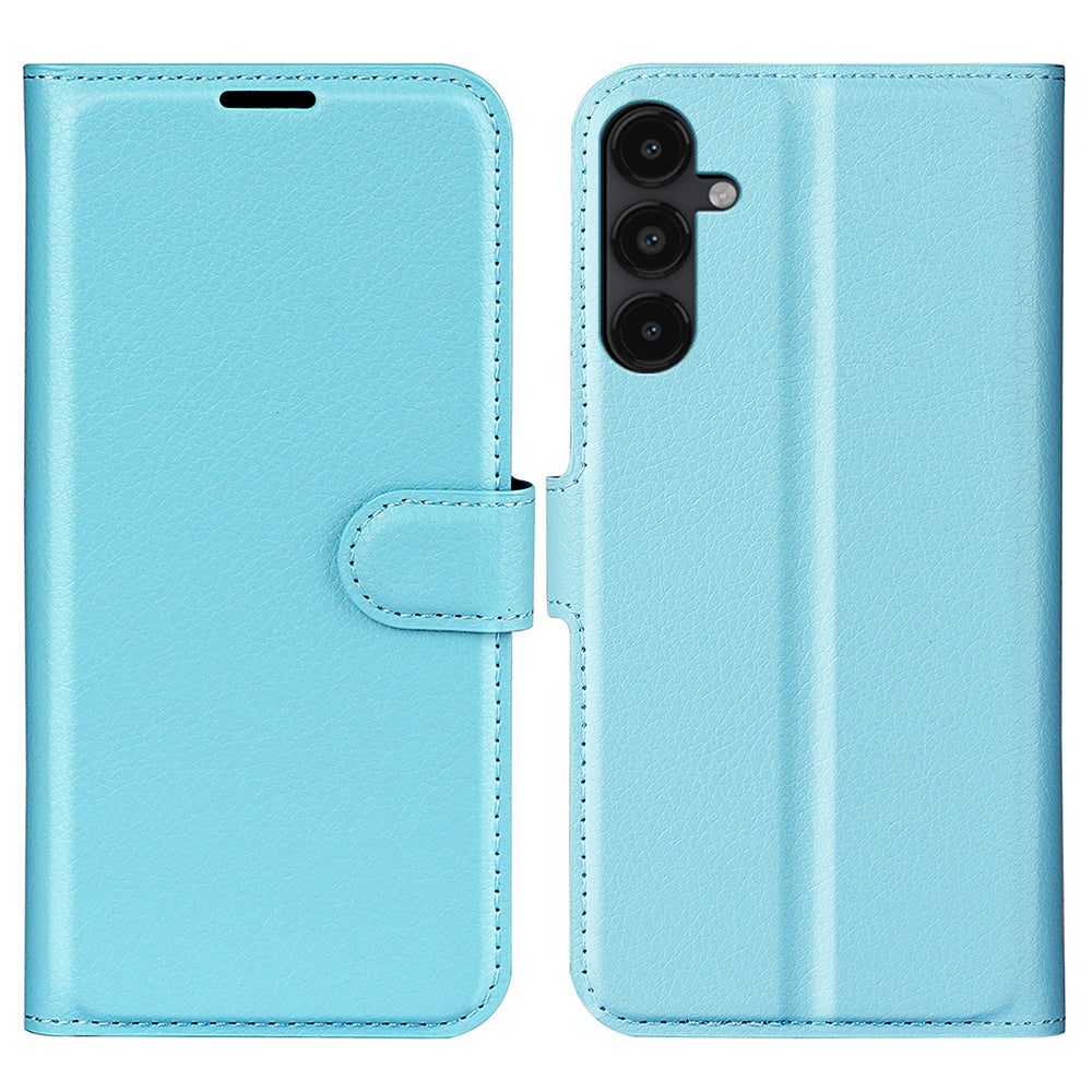 PU Leather Phone Shell for Samsung Galaxy M14 5G Litchi Texture Wallet Cover Stand Phone Case PU Leather Phone Shell for Samsung Galaxy M14 5G Litchi Texture Wallet Cover Stand Phone Case